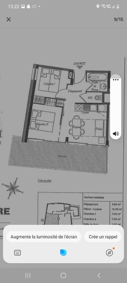Appartement 35M2 Chamrousse Eksteriør bilde